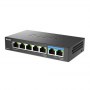 D-Link | 7-Port Multi-Gigabit Unmanaged Switch | DMS-107/E | Unmanaged | Desktop | 1 Gbps (RJ-45) ports quantity | SFP ports qua - 3